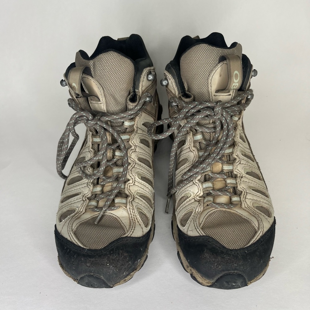 Oboz Hiking Boots Women Size 38.5 US 8 Walking Trail Comfort Waterproof